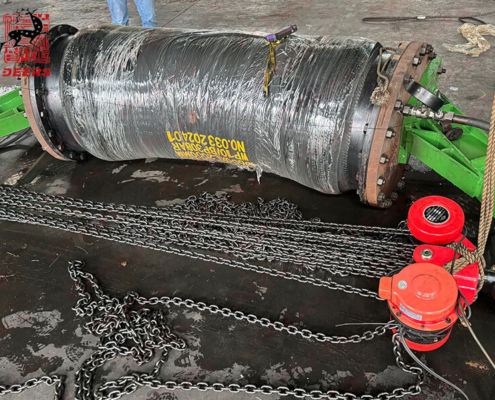 ID650mm discharge rubber hoses (2)