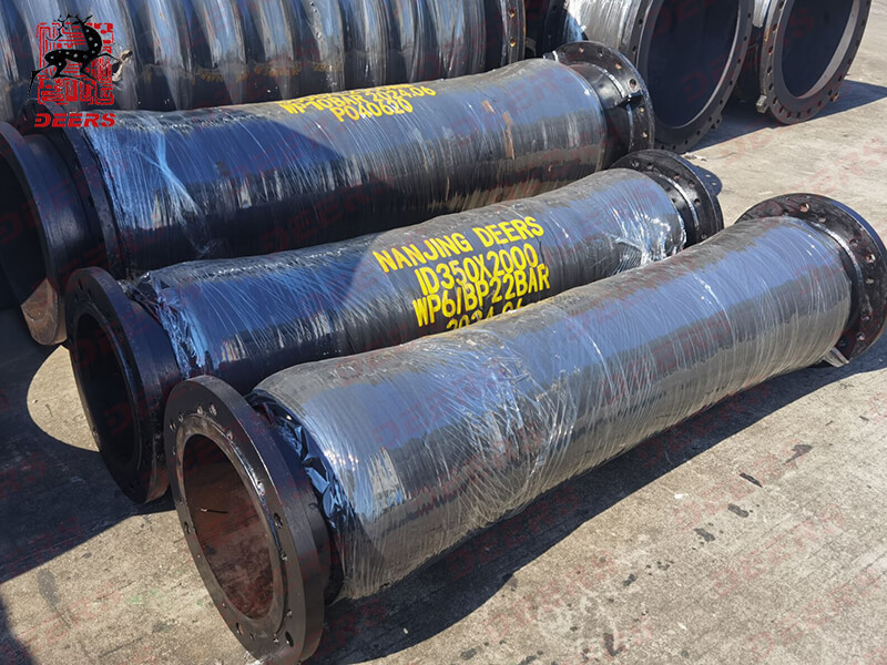 ID350mm flexible rubber hoses (3)