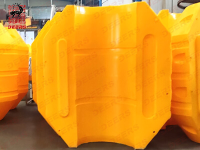 yellow pipe floats -1